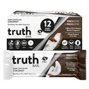 Truth Bar Healthy Snack, Omega 3 z Chia, Rastlinné založené, Prebiotiká & Probiotiká, Vysoká vláknina, Nízky cukor, Keto, Kosher, Dark Chocolate, Vegan, Gluten Free, 12 Ct, 45 g ea.