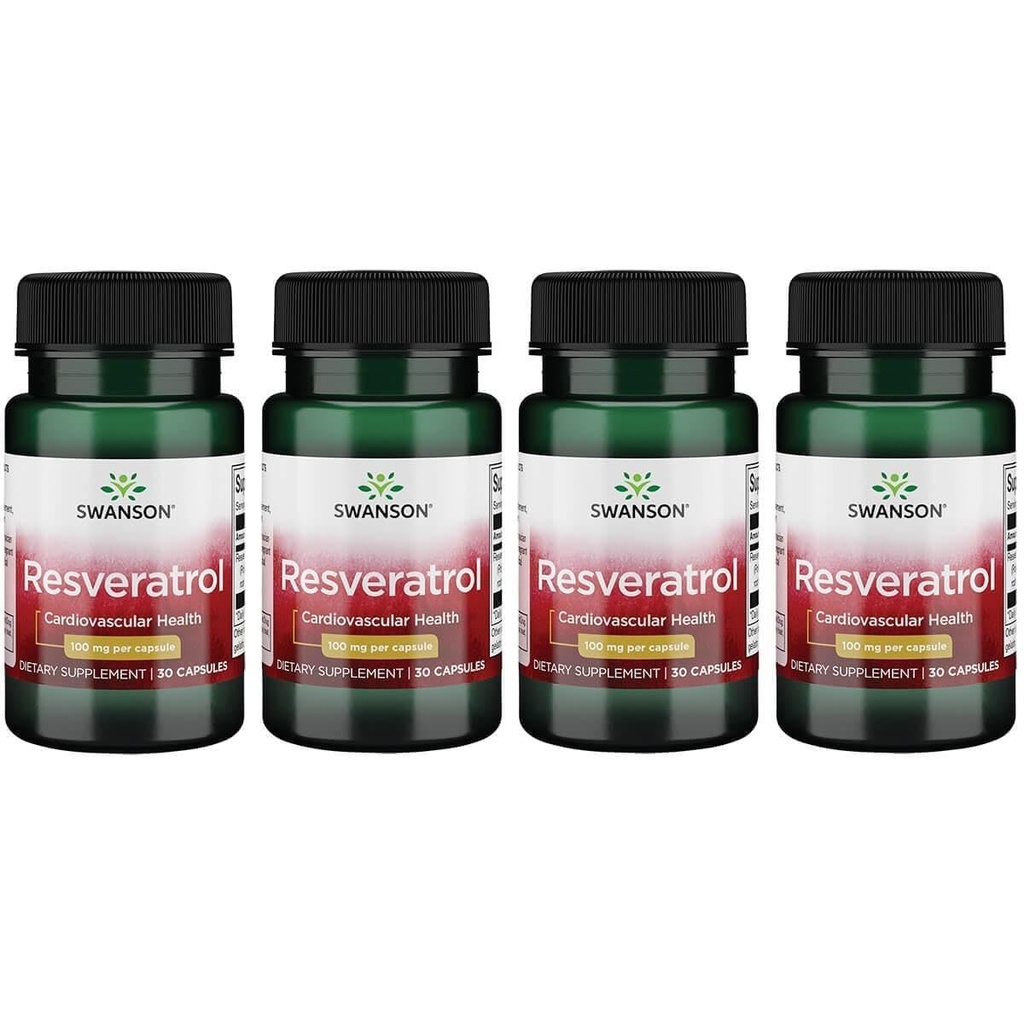 Swanson Resveratrol 100 100 Milligrams 30 Kapsule (4 balenia)
