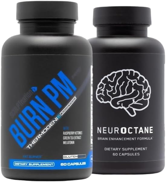Sculpt Nation by V Shred Burn PM a Neuroktán Brain Supplement Bundle