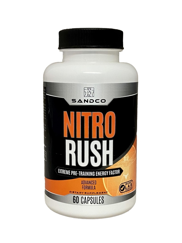 Sandco Nitro Rush Nootropic Brain Supplement 