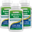 Najlepšie prírodné látky, Pivovary Kvasnice, 7-1/2 zrná s vitamínom B1, vitamín B2, 1000 mg 240 tabliet (240 po 3)