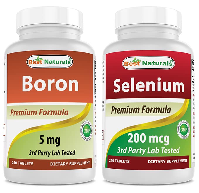 Bór 5 mg & selén 200 μg