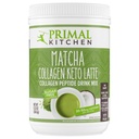Primal Kitchen Matcha Collagen Keto Latte Powder, Collagen Peptides bez cukru, 9,33 Ounces