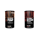 Zvieracie čerpadlo Preworkout (30 Počet) M-Stak Muscle Building Stack (21 Počet)