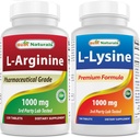 Najlepšie prírodné arginín Lysin Combo