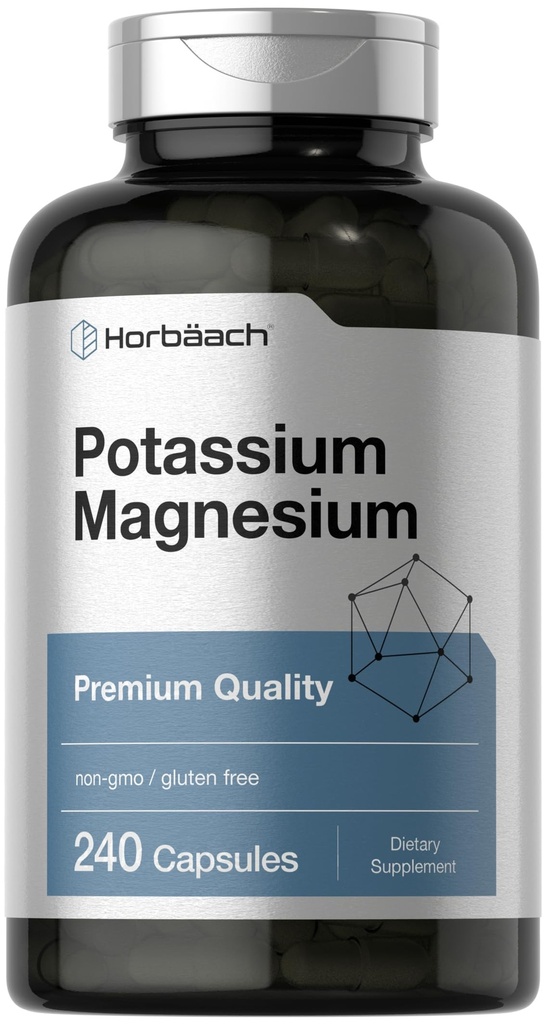 Horbäach Kálium horčík doplnok 