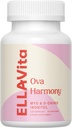 OVA Harmony - Myo & D Chiro Inozitol Capsule - 40:1 Ratio - Ovarial Function Support - Hormonal Balance - 120 Inozitol Supplement Capsules