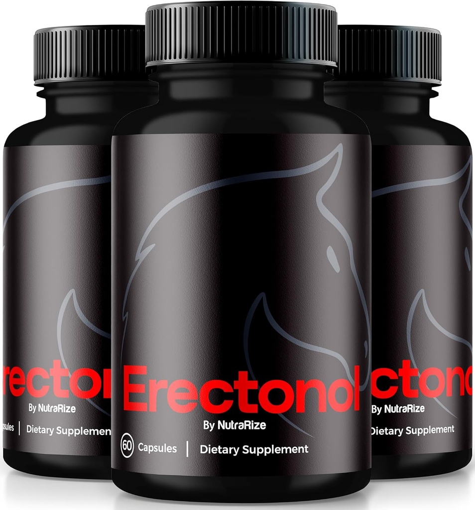 (3 balenia) Erectonol Kapsule od Muži, Erectonol Male Diétary Supplement, Daily Formula for Men's Wellness and Peak Performance, Advanced Formula Pills for an Active Lifestyle, Recenzia (180 kapsúl)