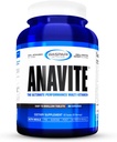 Gaspari Nutrition Anavite, Sports Multi-vitamín s aminokyselinami, Beta-Alanine a L-karnitín, Vylepšený výkon a zotavenie (Nová menšia veľkosť, 30 Servings)