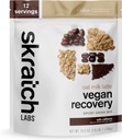 Skratch Labs Recovery Drink Mix - Ovsené mlieko Latte - Post Cvičenie Powder - Kompletné rastlinné proteíny a probiotiká - 56 mg kofeínu z kávy - 12 Služieb - Gluten Free, Kosher, Non-GMO