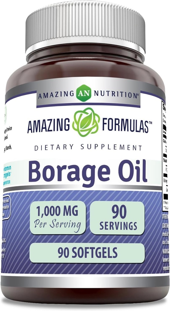 Amazing Formulates Borage Oil Supplement 