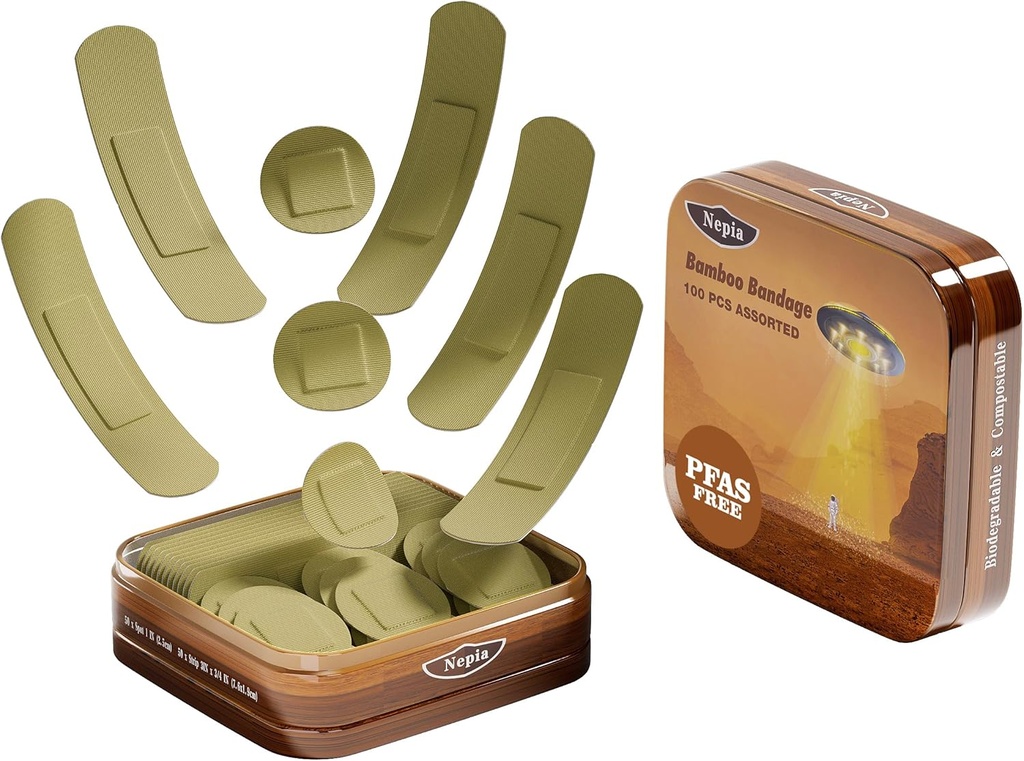 Nepia Hypoalergenic Bambusové tkaniny Zrôzne tvary Bandages 