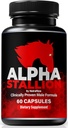 Alpha Stallion pilulky pre mužov, Daily Nutrition Formule pre mužský výkon a dôveru, Všetky prírodné Alpha Stallion kapsule na podporu celkového zdravia, oficiálne AlphaStalion Recenzia (60 Kapsule)