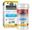Garden of Life Kids Probiotiká, Dr. Formulované probiotiká Organic Kids+ Vitamín C a D, Jahodová banana, Gluten Dairy & Sója Free Immune & Digestive Health Supplement, 30 Chewables (Shelf Stable)