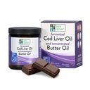 Green Pasture Butter Oil/Fermented Cod Liver Oil Blend Gel - 6.4 oz.- (Čokolát)
