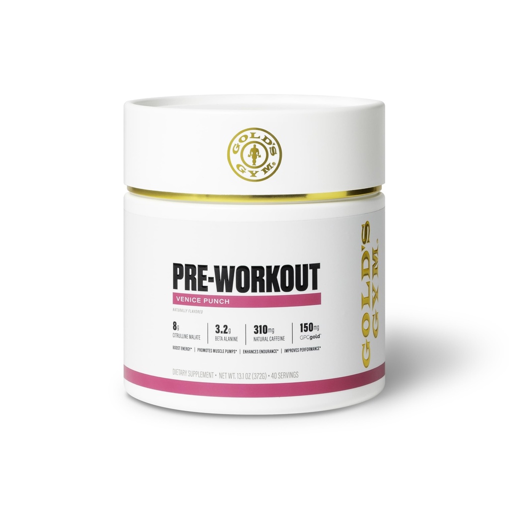 Powder pred tréningom od Gold's Gym