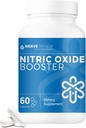 Nerve Obnoviť Posilňovač oxidu dusnatého - Oxid dusnatý Supplement with L Arginine Hydrochloride for Complete Nerve Výživa - 60 Kapsule