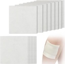4"x4" Alginát vápenatý rán pre tlak Ulcer Bed Bore Leg Bolesť diabetickej nohy Ulcer Burns Skin Tears Rýchlejšia starostlivosť o ranu s non-Adhéziou vysoko absorpčný pad (Obsah 10)