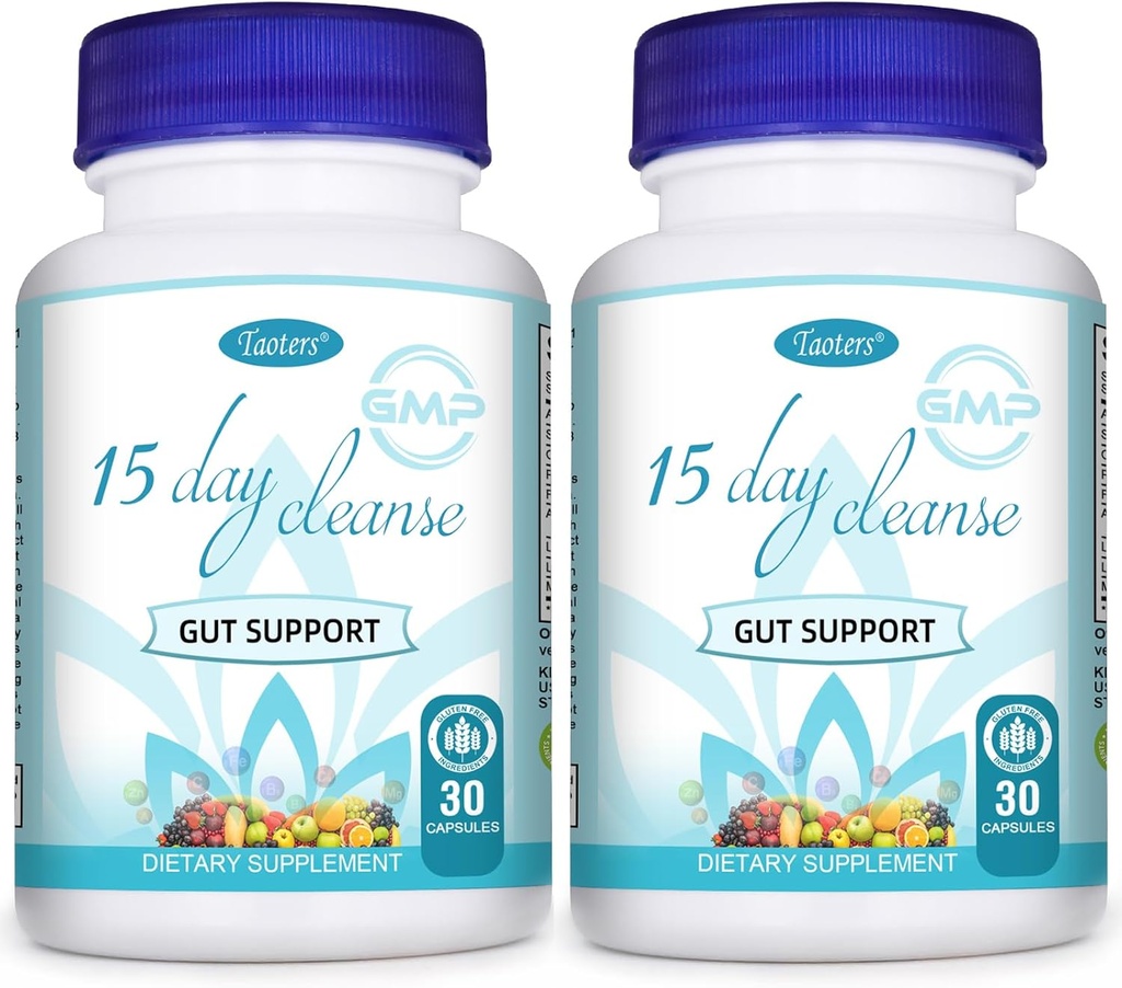 15 Day Cleanse Gut Support 2 Pack 