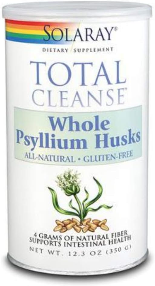 SOLARAY Psyllium Husk, prášok, bez príchute (Can) 350g
