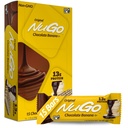 NuGo Protein Bar, Chocolate Banana, 13g Protein, Gluten Free, 15 Počet