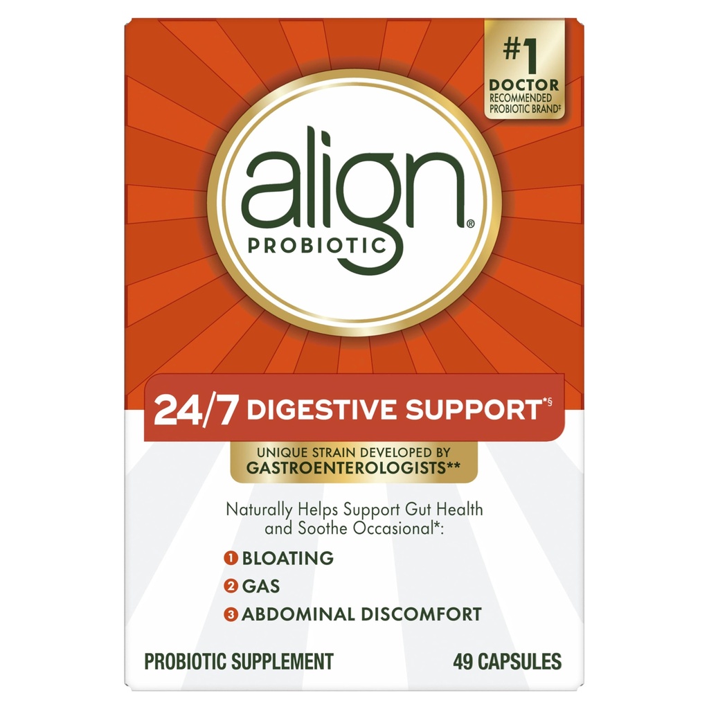 Zarovnanie Probiotic Supplement Capsule 49 count (Backaging May Vary)