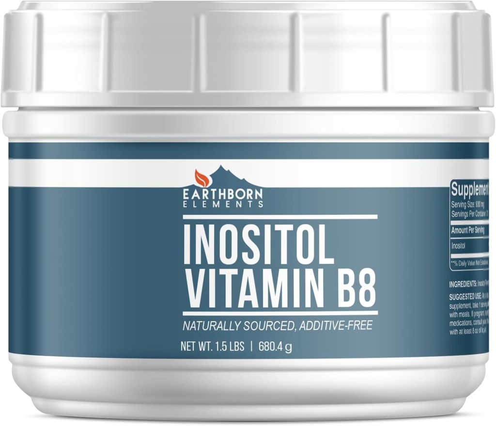 Pozemné prvky Inozitol (1, 5 lb), vitamín B8, vždy čistý