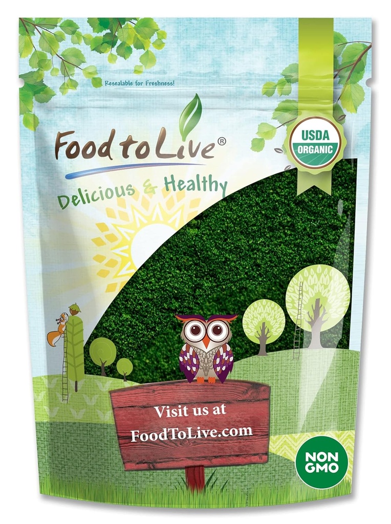 Potraviny pre živé organické Algae Powder Mix, 4 libry 