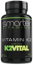 Inteligentnejšie vitamín K2 MK7 100mcg, vyrobené s K2VITAL a Kale, 60 Tekuté mäkké gély
