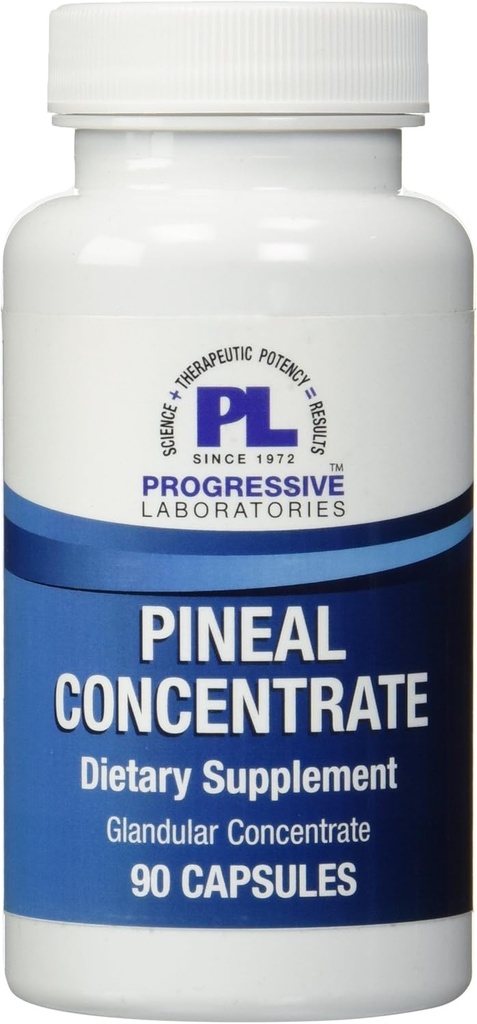 Progresívne Labs Pineal Concentration Supplement, 90 Počet