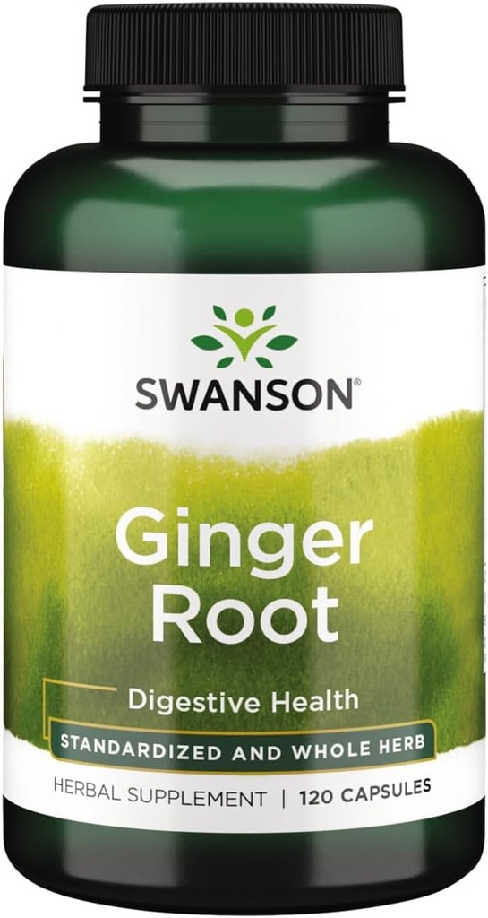 Swanson Ginger Root (štandardizovaný) 250 Milligrams 120 Kapsule