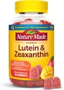 Nature Made Lutein & Zeaxantin Gummy, Eye and Brain Supplement, 40 Vegan Gummies, 20 Day Supply