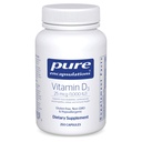 Pure Encapsulations Vitamín D3 25 μg (1 000 IU) - Supplement to Support Bone, Joint, Marth, Heart, Colon & Immune Health - with Premium Vitamin D - 250 Capsules