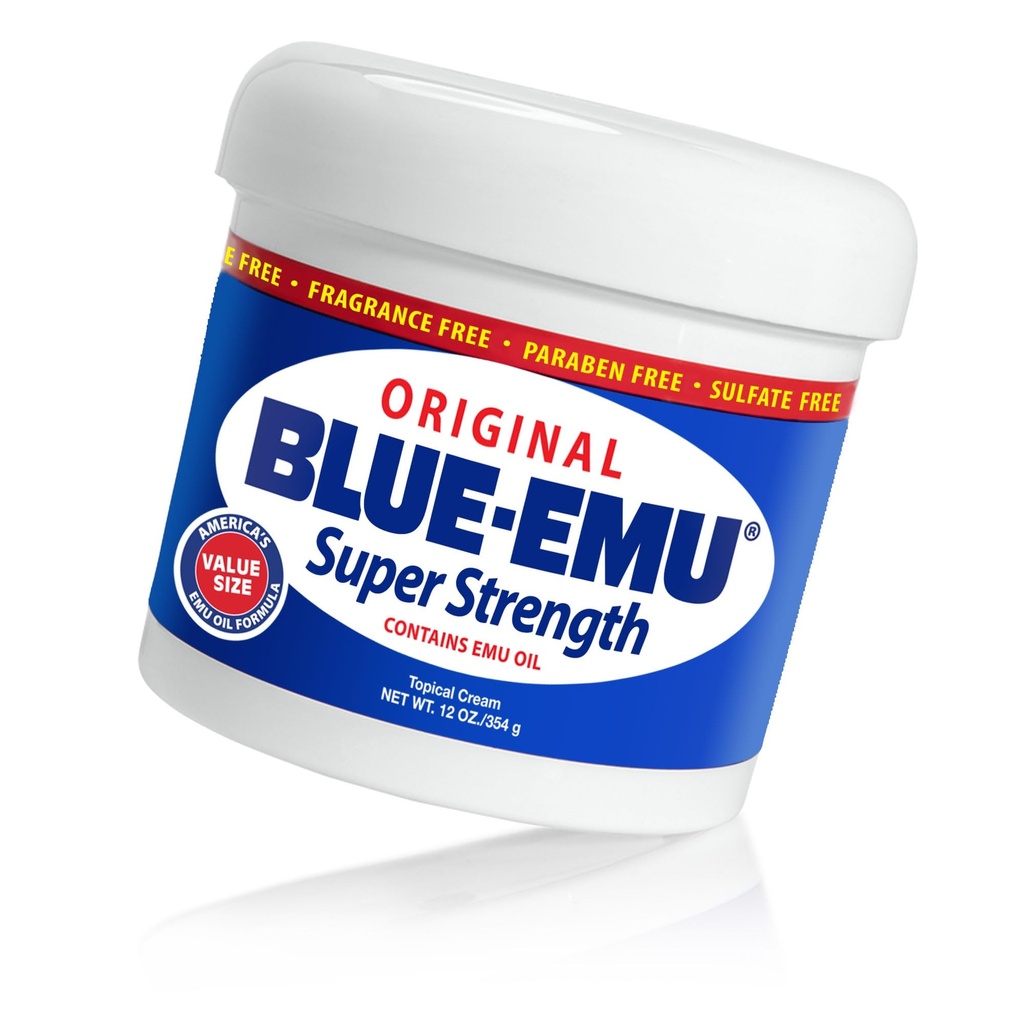 Modrý krém Emu, 1 balenie 12 oz