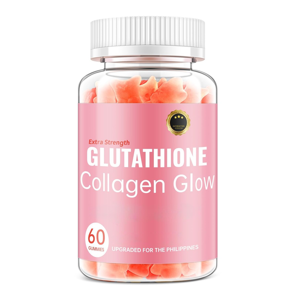 Glutatión Kolagén Glow Gummies for Women, Glutatione Collagen Glow Gummies for Dark Spot, 60/120Pcs Korean Organic Glow Beauty Collagen for Skin Care [2]