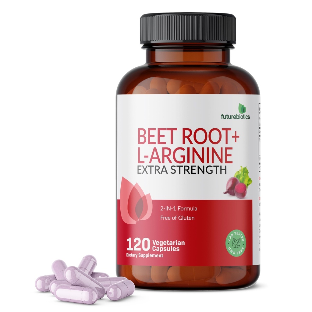 Futurebiotics Repee Root + L-arginín, non-GMO, 120 Vegetariánske kapsuly