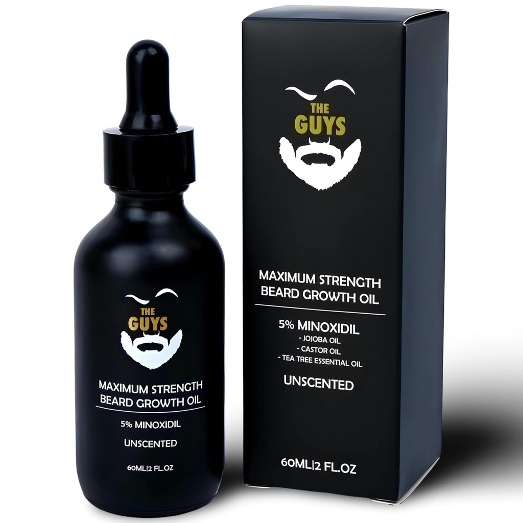5% Minoxidil Brada rastový olej, 2 Ounce