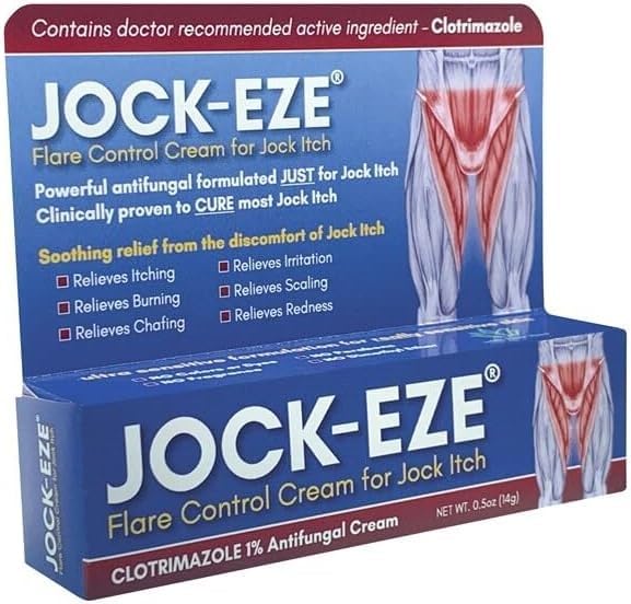 Jockeze krém na kontrolu vzplanutia (0.5oz) Len pre Jock Itch