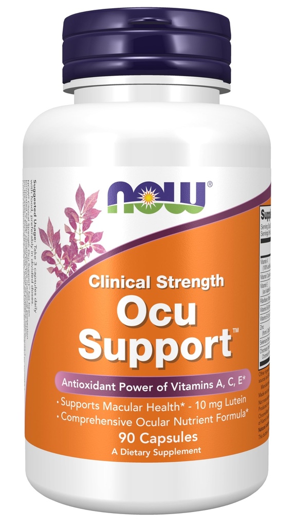 Teraz doplnky, Ocu SupportTM with FloraGLO® lutein, plus vitamíny A, C a E, 90 Veg kapsuly