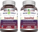 Amazing Formules Inositol 1000mg Supplement 