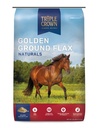 Triple Crown Golden Ground Ľan, Ľan pre kone, Ľanové semeno pre kone, Omega 3 Equine Supplement, 25 libier