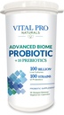 Vital Pro Naturals - Advanced Biome Probiotic Plus Prebiotiká 30 Kapsule