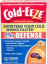 Cold-EEZE Plus Defense Cold-Shortening Lozenges, 12 Gróf, Cold Remedy, Citrus s bazovou príchuťou