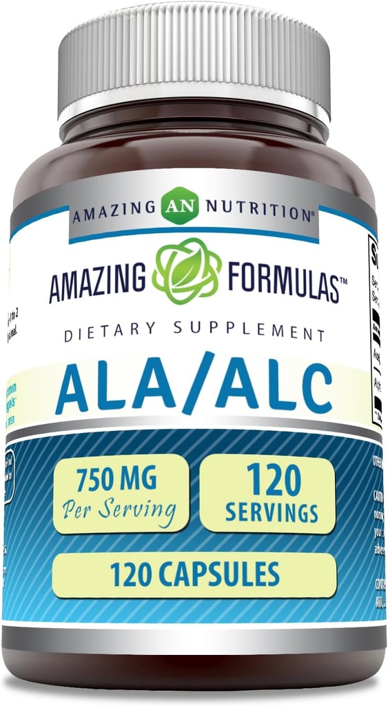 Amazing Formules ALA/ALC (Alpha Lipoic Acid/Acetyl L-karnitín) Doplnok 