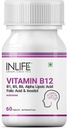 Vitamín B12 s B1, B5, B6, ALA kyseliny alfa-lipovej, kyselina listová, inozitol doplnky - 60