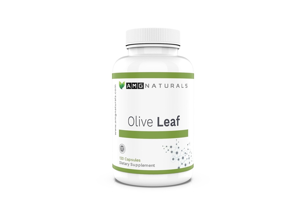 Olive Leaf - No Binders, žiadne výplne, len čistá bylinná podpora - 120 Kapsule
