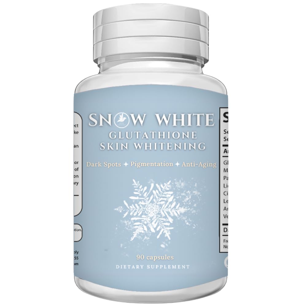 Glutatión Whitening pilulky - Objavte svoju mládež, Zbavte sa tmavých miest, akné jazvy a hyperpigmentácia - Prírodné tablety na bielenie kože 