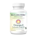 Dr Clark Store Omega-3 islandský rybí olej doplnok 