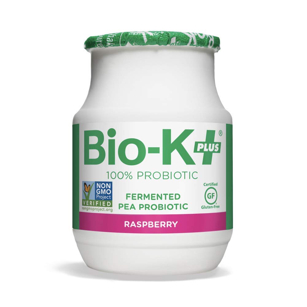 Bio-K Plus Organic Malina Fermented Pea Probiotic 6 Balenie, 3,5 Fz