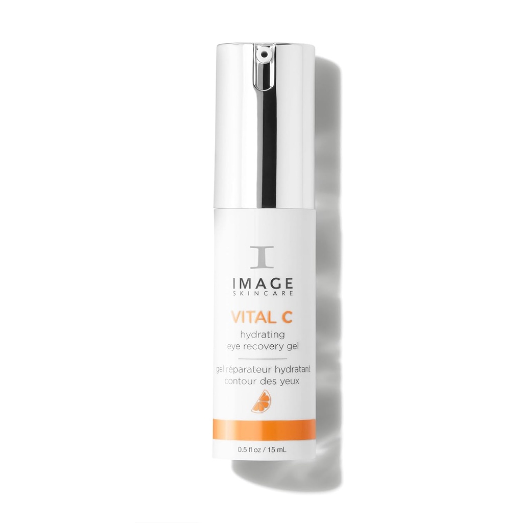 IMAGE starostlivosť o pleť, VITAL C Hydrating Eye Recovery Gél, s vitamínom C a Peptidy znížiť vzhľad tmavých kruhov, tašky, a vrásky pod očami, 0,5 fl oz